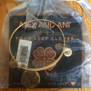Alex and Ani Four Leaf Clover